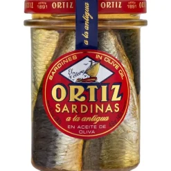 Outlet Ortiz Sardinas a la antigua en aceite de oliva - Tarro 190 g