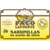 Sardinillas en aceite de oliva 16/18 piezas