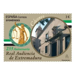 Outlet Sello 235 Aniversario Real Audiencia de Extremadura | Serie Efemérides