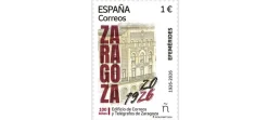 Clearance Sello 100 años Edificio de Correos y Telégrafos de Zaragoza | Serie Efemérides | Pack de 5