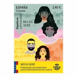 Sello Becas SERE Ministerio de Justicia | Serie España Es