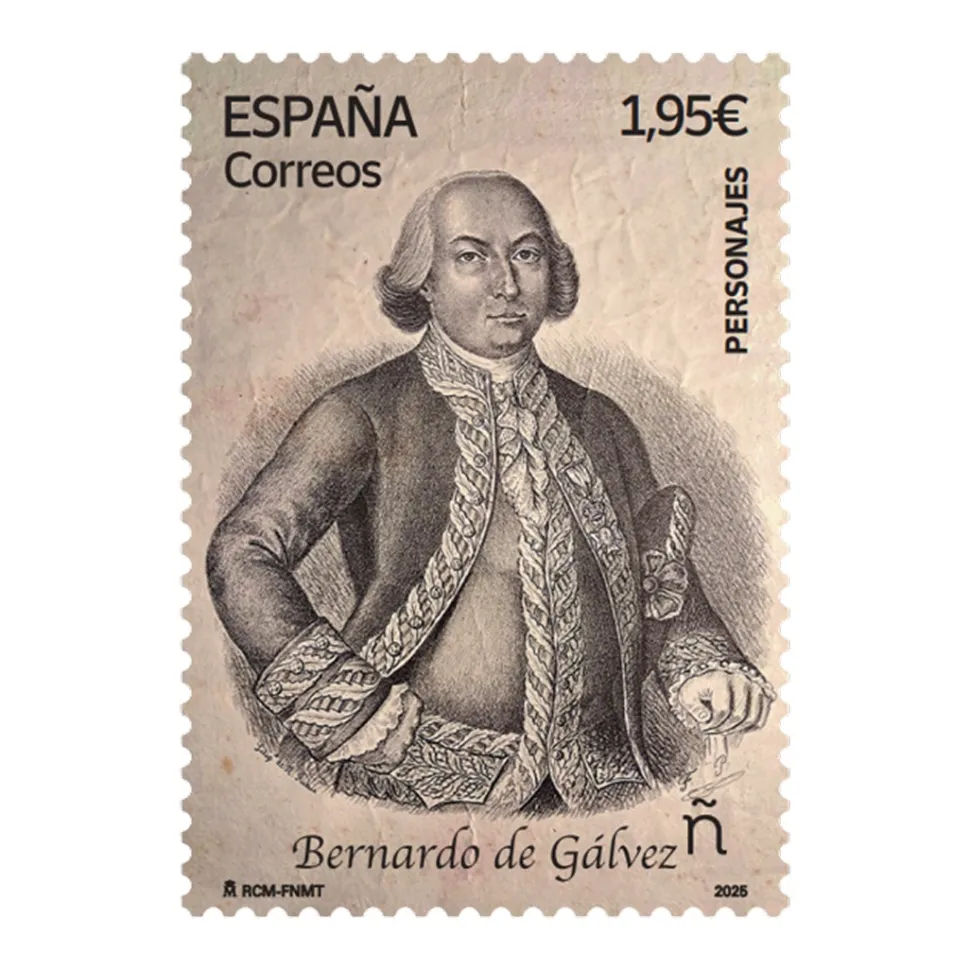 Sello Bernardo de Gálvez | Serie Personajes