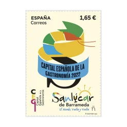 Outlet Sello Capital española de la Gastronomía 2022. Sanlúcar de Barrameda (pack de 4)