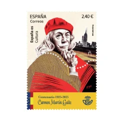 Best Sello Carmen Martín Gaite. Centenario 1925-2025 | España ES Cultura | Pliego Premium