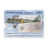 Sello centenario de C.E.T.A. Primera compañía aérea española de transporte de correo I Pack de 5