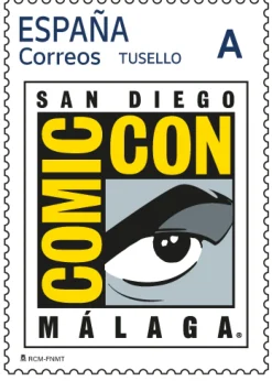 Sello conmemorativo Comic-Con de Málaga |Pack de 5|