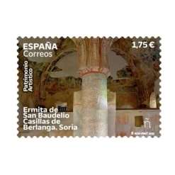 Sello Ermita San Baudelio | Patrimonio artístico | Pack de 2
