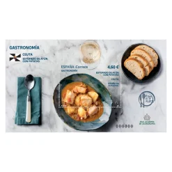 Best Sello Estofado de atún con patatas. Ceuta | Gastronomía: España en 19 platos 2025 | Hoja bloque