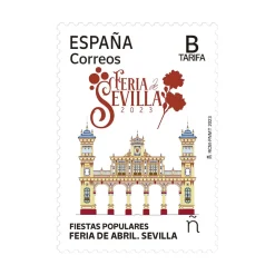 Online Sello Feria de abril. Sevilla. Tarifa B I Pack de 5