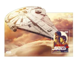 Sello Han Solo. Star Wars | Hoja Bloque