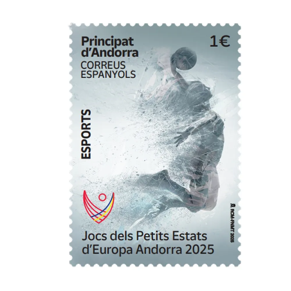 Outlet Sello Jocs dels Petits Estats d´Europa | Andorra 2025 | Pack de 2