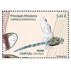 Sale Sello Libèl.lula. | Serie Fauna | Sellos de Andorra