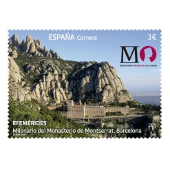 Discount Sello Milenario del Monasterio de Montserrat (Barcelona) | Serie Patrimonio