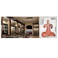 Discount Sello Museo Canario. Las Palmas de Gran Canaria | Serie Museos | Pack de 2