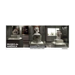 Online Sello Museo de América. Madrid I Pack de 5
