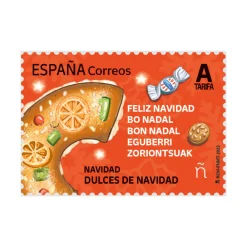 Sale Sello Navidad 2023. Tarifa A | Dulces de Navidad | Pack de 5