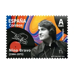 Online Sello Nino Bravo (1944-1973). Efemérides. Tarifa A | Pack de 5