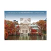 Sello Paseo del Prado y el Buen Retiro | Paisaje de la Luz. Patrimonio Mundial | Hoja Bloque