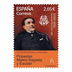Clearance Sello Práxedes Mateo Sagasta Escolar | Serie Personajes