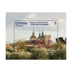 New Sello Pueblos con Encanto 2024 | Serie XIX | Betancuria, Hita, Nuevo Batzán y Peñíscola | Hoja bloque