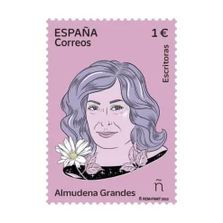 Sellos #8MTodoElAño | Almudena Grandes | Pack de 5
