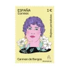 Online Sellos #8MTodoElAño | Carmen de Burgos | Mujeres periodistas | Pack de 5