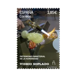 Online Sellos Vidrio soplado y Piedra en seco | Serie Patrimonio Inmaterial de la Humanidad