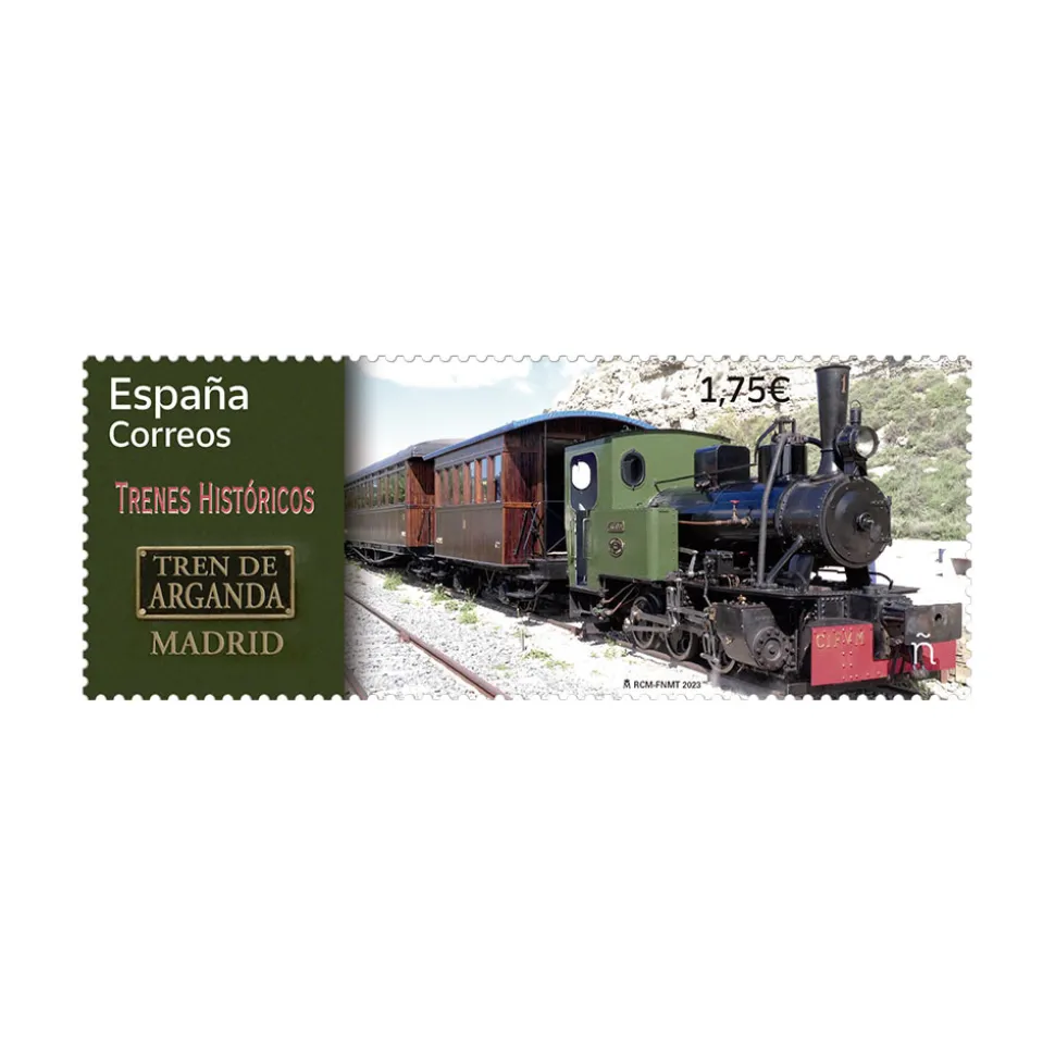 Sello Tren de Arganda | Trenes históricos