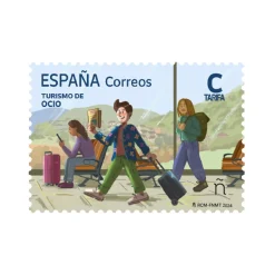 Sale Sello Turismo de Ocio. Tarifa C | Serie Turismo | Pack de 5