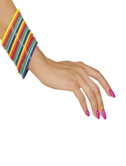 Best Widmann Set 18 brazaletes multicolor neón