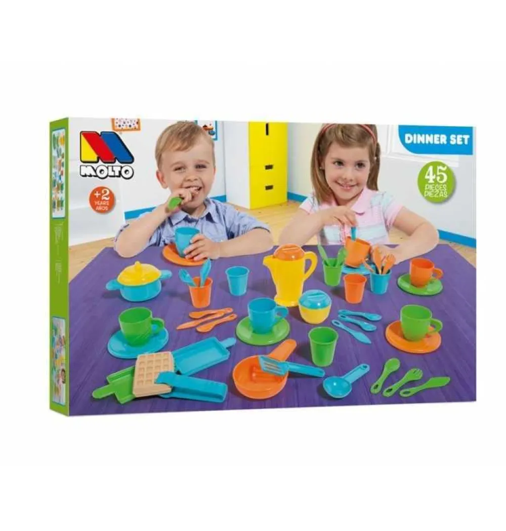 Sale Moltó Set Cocina de 45 piezas de Juguete