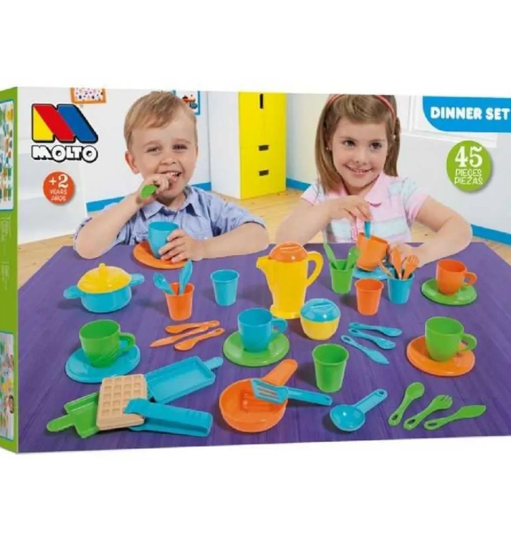 Sale Moltó Set Cocina de 45 piezas de Juguete