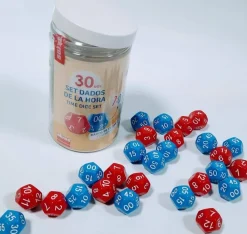 Online Akros Set dados de la hora (30 unidades)