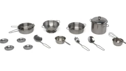 Set de Cocina Metal Infantil 43x23 cm