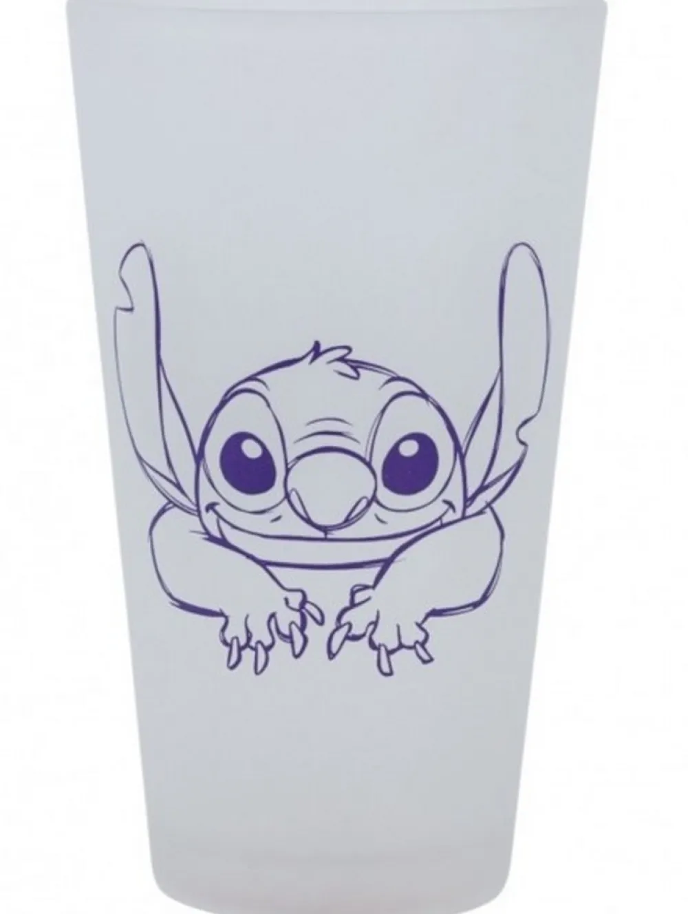 Discount Stor Set de 2 Vasos de Agua Vidrio Stitch de 490ml
