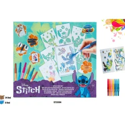 Set Dibujo Con Aerografos y Plantillas Stitch Más de 3 Años