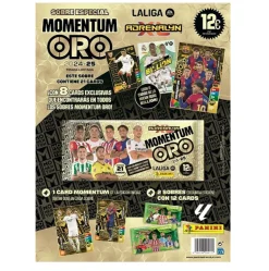 Sobre Momentum Oro cromo La Masia Adrenalyn XL 2024 2025 La Liga Ea Sports 24/25