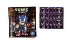 Sonic Prime Álbum + 15 sobres Sticker Collection Panini 2024