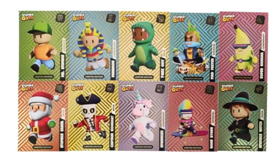 Stumble Guys A elegir Edición limitada Oficial Trading Card Collection Panini