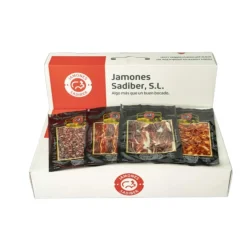 Outlet Jamones Sadiber Surtido con Paleta de Cebo Ibérica 50% raza ibérica