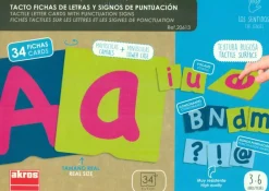 Clearance Akros Tacto fichas de letras y signos de puntuación