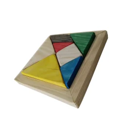 Clearance Cousas de madeira Tangram - Madera de pino
