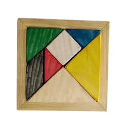 Clearance Cousas de madeira Tangram - Madera de pino