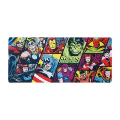 Best Erik Tapete Alfombrilla de Escritorio XL Superhéroes Marvel 80x35cm