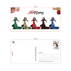 Tarjeta postal Lola Flores