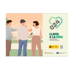 Sale Tarjeta Prefranqueada Salud y bienestar. Día Mundial de la Salud Mental.024