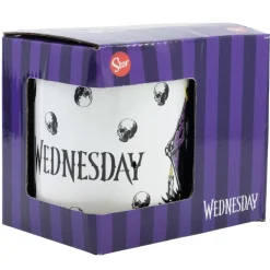 Taza Mug Cerámica Miércoles Wednesday Nevermore 325ml