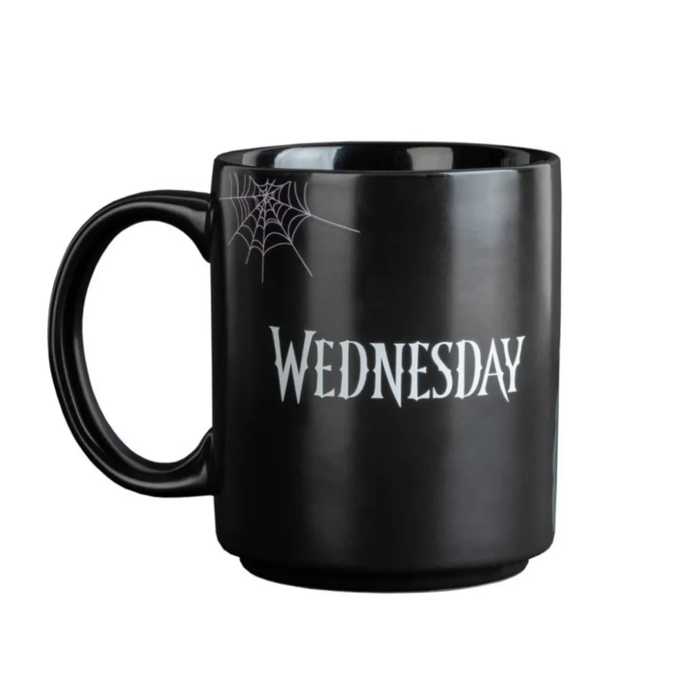 Online Grupo Erik Taza Mug Cerámica Wednesday Miércoles Adams 350ml