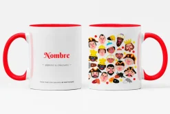 Clearance Pamplonicas® Taza personalizada de los gigantes y cabezudos de Pamplona: Pamplona
