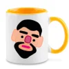 Taza personalizada de los gigantes y cabezudos de Pamplona: Alcalde